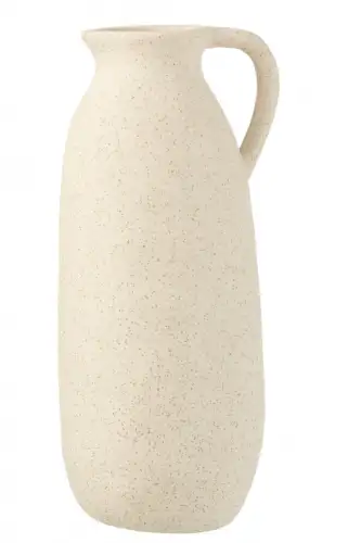 Vaza, Ceramica, Alb, 15x13.5x36
