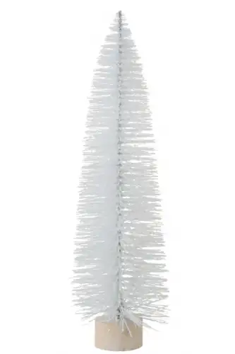 Bradut, Plastic, Alb, 20x20x63 cm