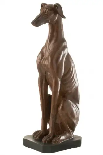 Figurina Greyhound Sitting, Rasina, Maro, 36.5x25x79.5 cm