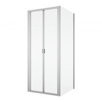 Cabina de dus 90x120 cm, cu usa pliabila culisanta, crom, Ronal Divera