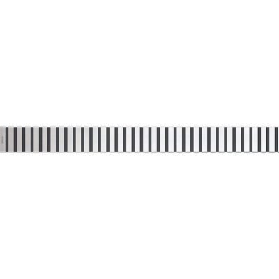 Capac pentru rigola dus din otel inoxidabil mat 650 mm Alcadrain LINE-650M
