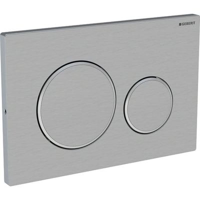 Clapeta actionare dubla rezervor wc otel periat Geberit Sigma20