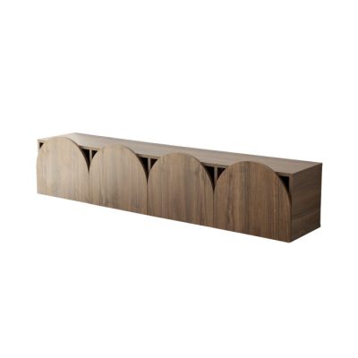 Comoda TV MESTA, nuc, 180x35x35 cm