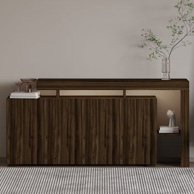 Consola, Hanah Home, Beliz, 170x80x35 cm, Maro