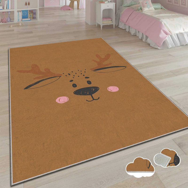 Covor pentru copii, Alho Chl-7A, 140x220 cm, Multicolor