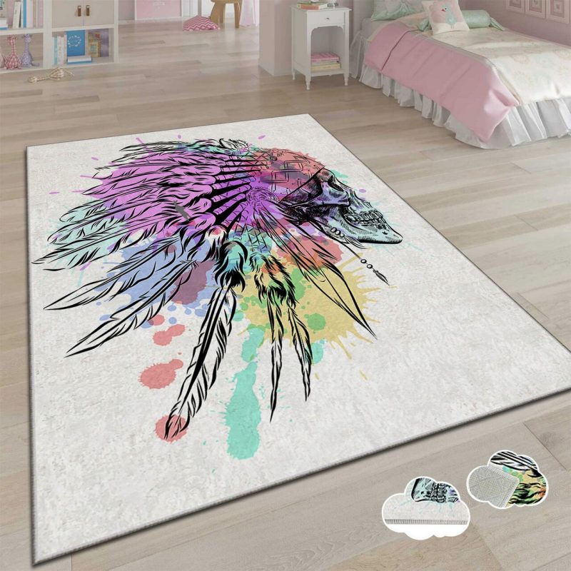 Covor pentru copii, Csbrghl-201, 100x140 cm, Multicolor