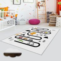 Covor pentru copii, Eexfab892, 100x150 cm, Multicolor
