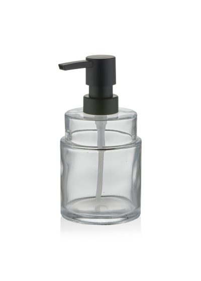 Dozator sapun lichid, L'essentiel Maison, SBN0062, 9x9x15 cm, Transparent