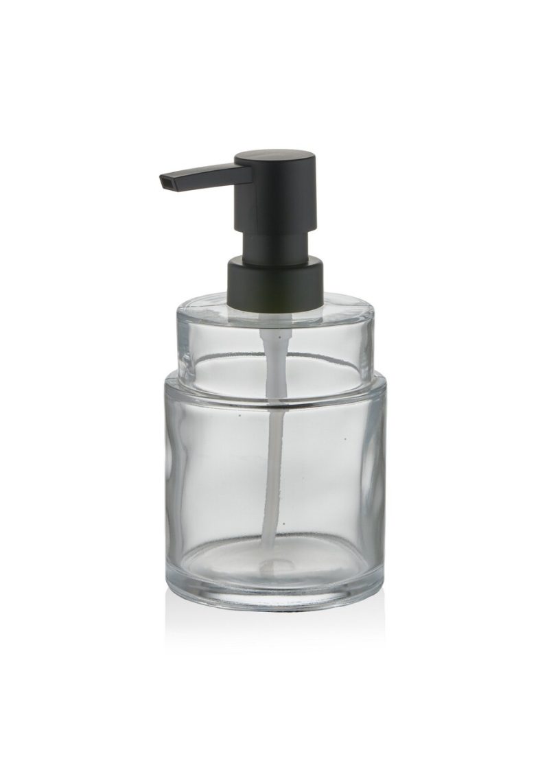 Dozator sapun lichid, L'essentiel Maison, SBN0062, 9x9x15 cm, Transparent