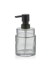 Dozator sapun lichid, L'essentiel Maison, SBN0062, 9x9x15 cm, Transparent