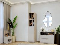 Dulap dormitor haine Bej/casmir 1U Auris