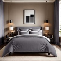 Husa de pilota Ranforce Single (DE), L'essentiel Maison, Tonne Grise, Gri