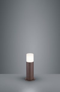 Lampadar de exterior Hoosic, TRIO, 12x30 cm, 28W, 1x E27, aluminiu, maro