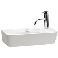 Lavoar suspendat alb 50 cm Gala Emma Square