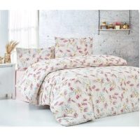 Lenjerie de pat bumbac satinat 2 persoane,homs,serie H280,00051