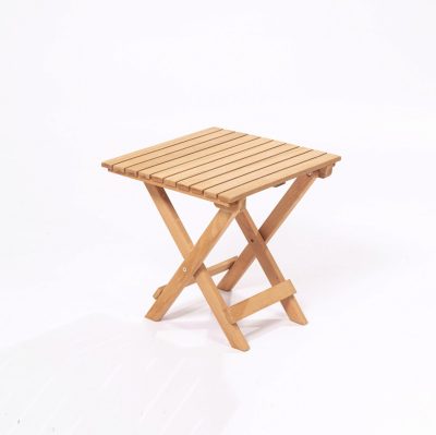 Masuta de cafea pentru gradina, Hanah Home, My019, 40x40x40 cm, Maro