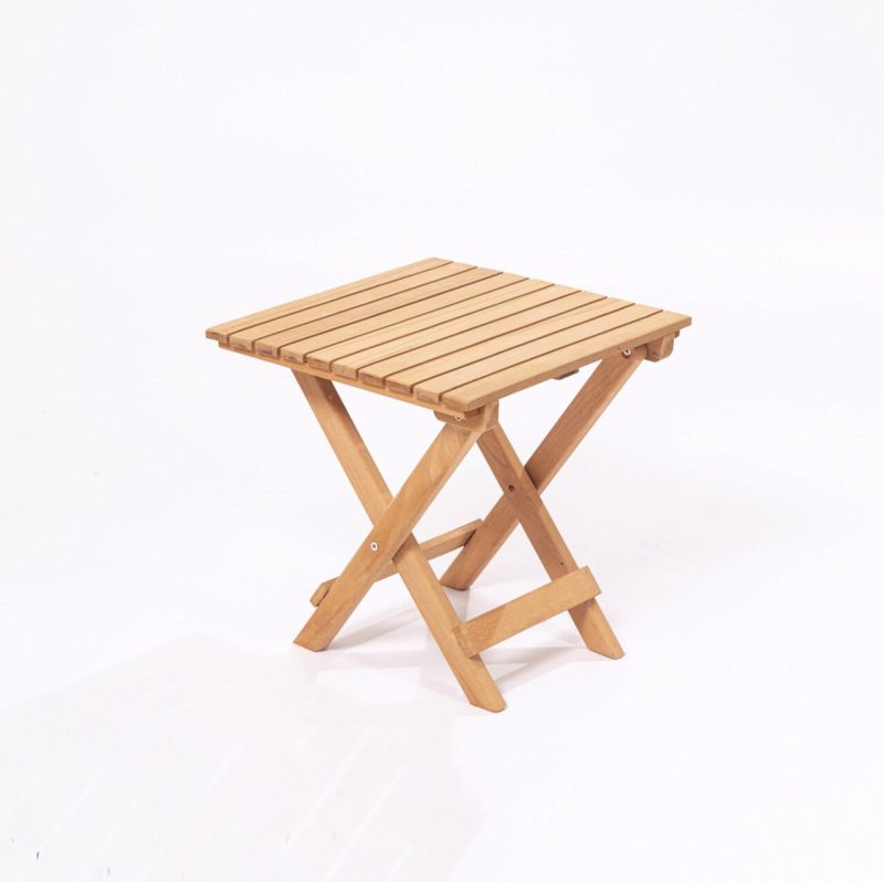 Masuta de cafea pentru gradina, Hanah Home, My019, 40x40x40 cm, Maro