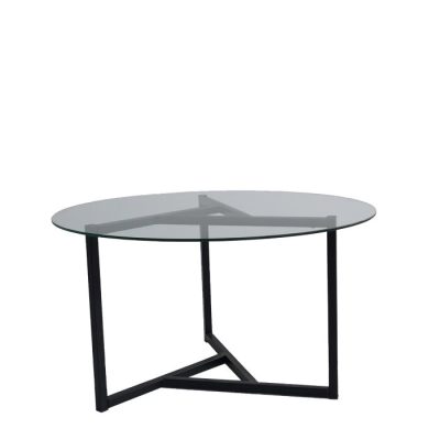 Masuta de cafea TRIO SEHPA, negru, 75x75x42 cm