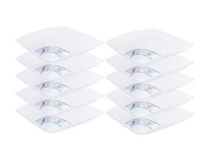 Pachet 10 Perne Medicinale Hipoalergenice SomnART 70x70cm, HypoallergenicMed, matlasate, lavabile la 95 de grade, fermitate medie spre tare