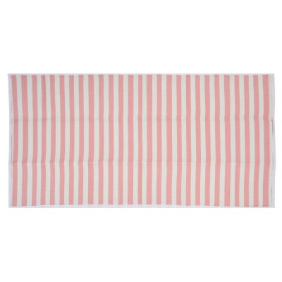 Patura pentru picnic Stripes, pliabila, 90x180 cm, polipropilena, roz