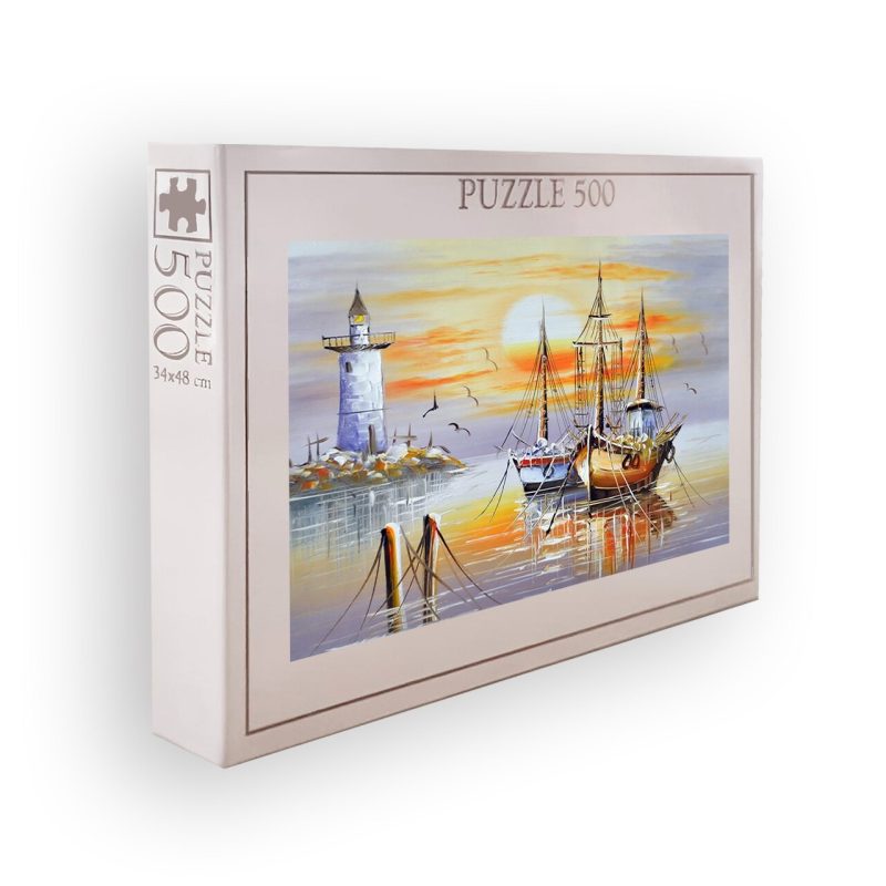 Puzzle, Wallxpert, PZL_027_500, Multicolor