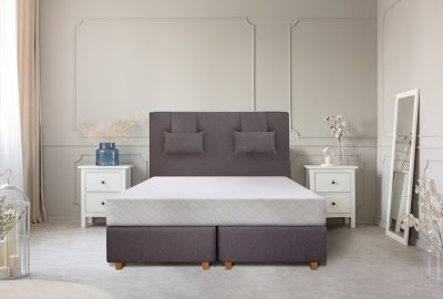 Saltea SuperOrtopedica KONFORTA XXL, 160x200x20cm, Spuma poliuretanica, Husa hipoalergenica, Reversibila, Fermitate Medie