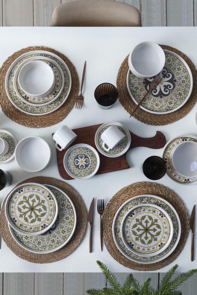 Serviciu de masa, Hermia, 275KRM2526, Eco-Friendly, Multicolor