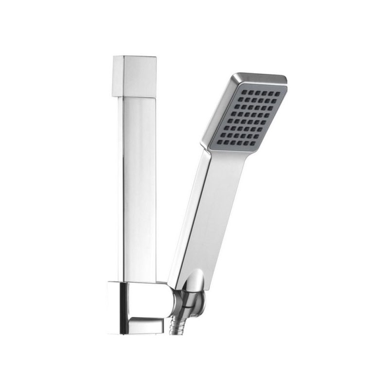 Set de dus cu bara reglabila culoare crom Ferro, Quadro