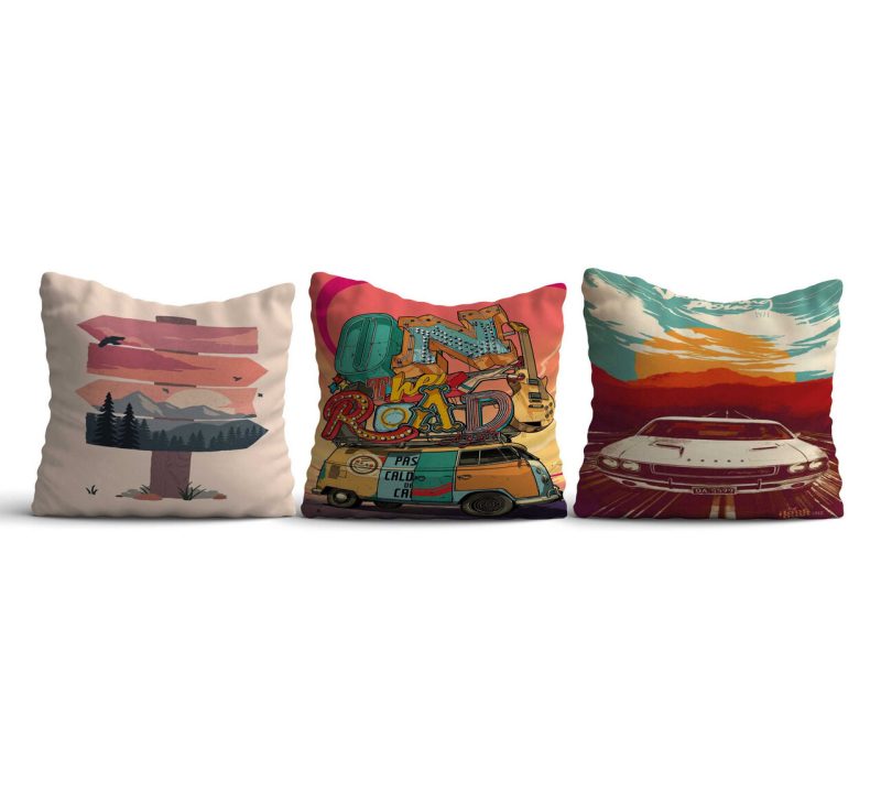 Set perne decorative	, HMI-KIR-122, Multicolor