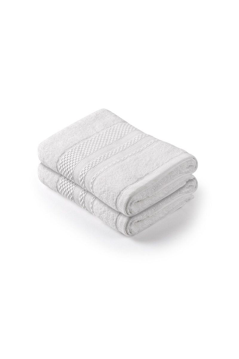 Set prosoape, L'essentiel Maison, Piramit, Crem