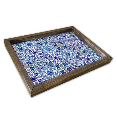Tava pentru servire, AT-001, 30x40 cm, Multicolor