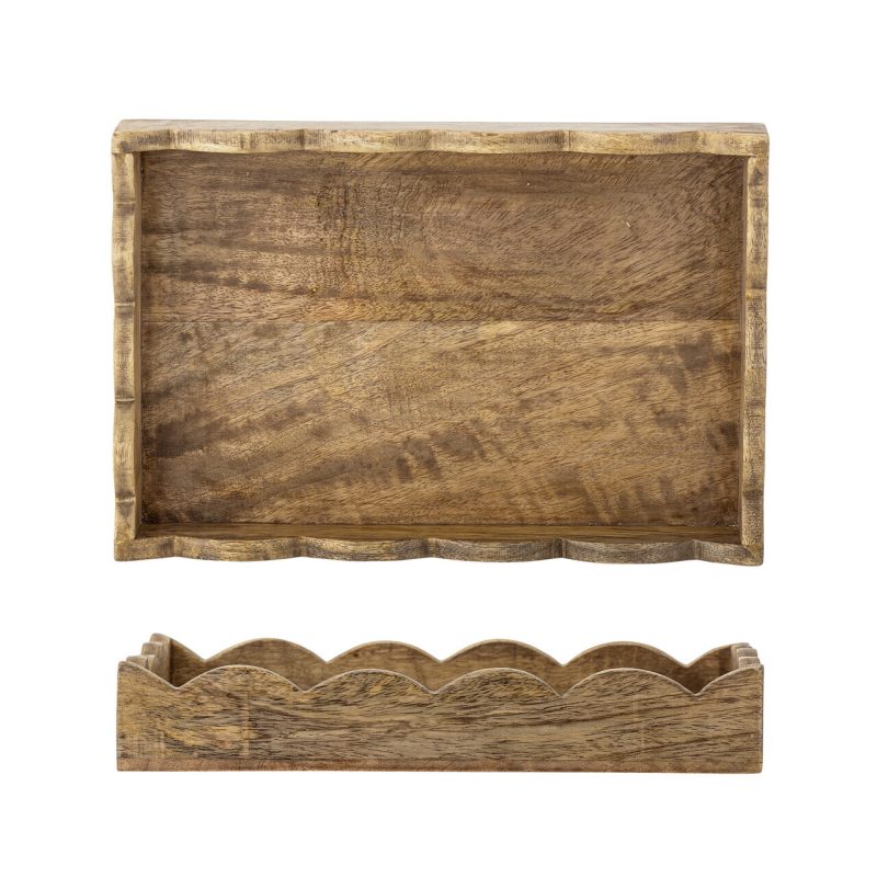 Tava pentru servire, Bloomingville, Namira, 30x19x5 cm, FSC 100%, lemn de mango, natural