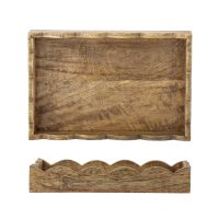 Tava pentru servire, Bloomingville, Namira, 30x19x5 cm, FSC 100%, lemn de mango, natural