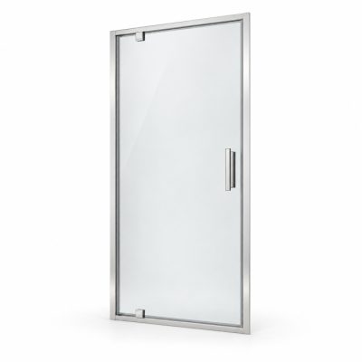 Usa dus batanta sticla 80x190 cm cu cadru metalic Sanswiss, Ocelia