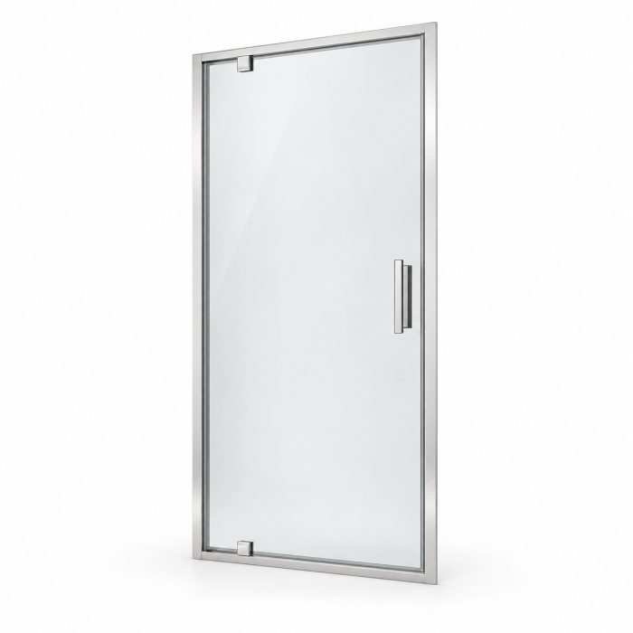 Usa dus batanta sticla 80x190 cm cu cadru metalic Sanswiss, Ocelia